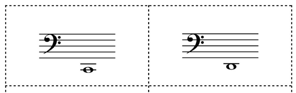 bass clef flashcards